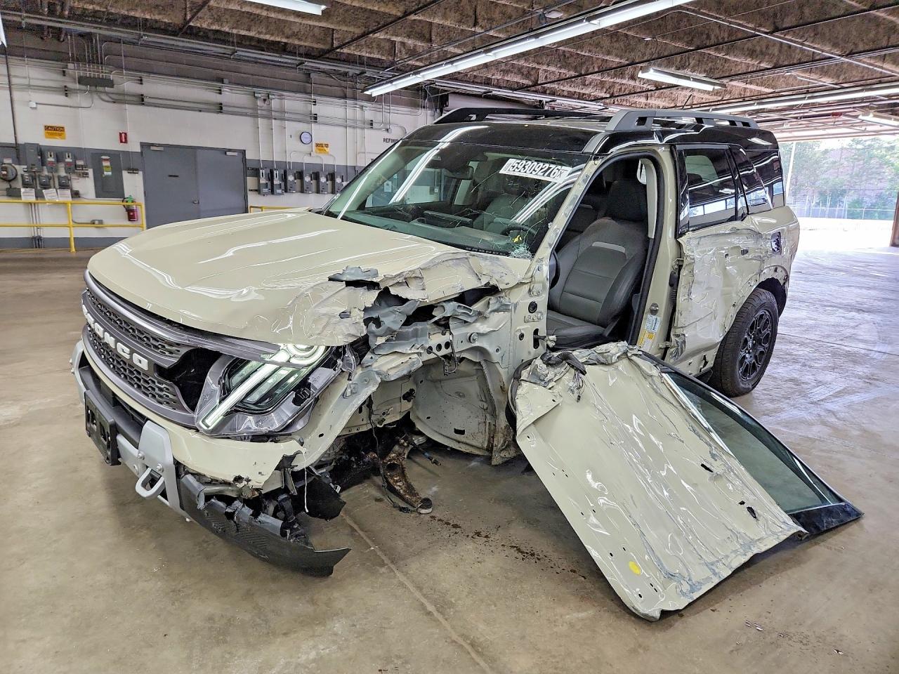 2025 Ford Bronco Sport Badlands, VIN 3FMCR9DA5SRE51403 — Undercarriage