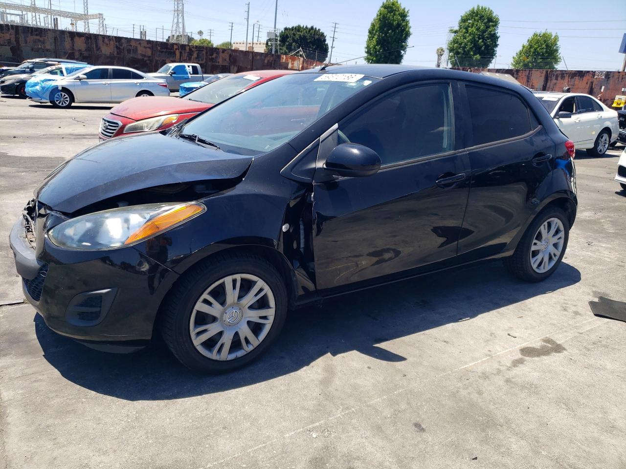 2012 Mazda 2 Sport, VIN JM1DE1KZ2C0133979 — Rear end