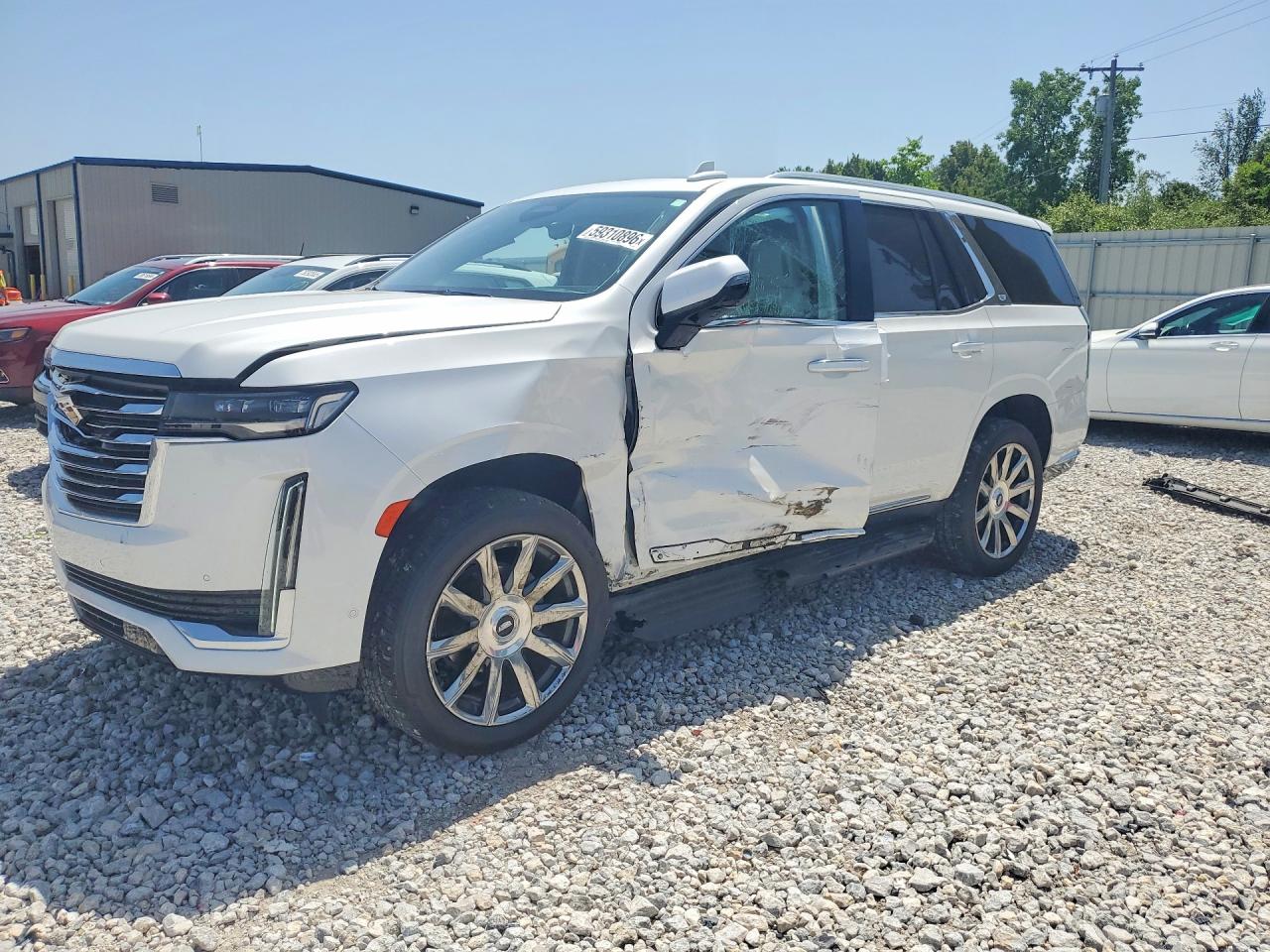 2024 Cadillac Escalade 4WD Premium Luxury Platinum, VIN 1GYS4DKL6RR282708 — Бок