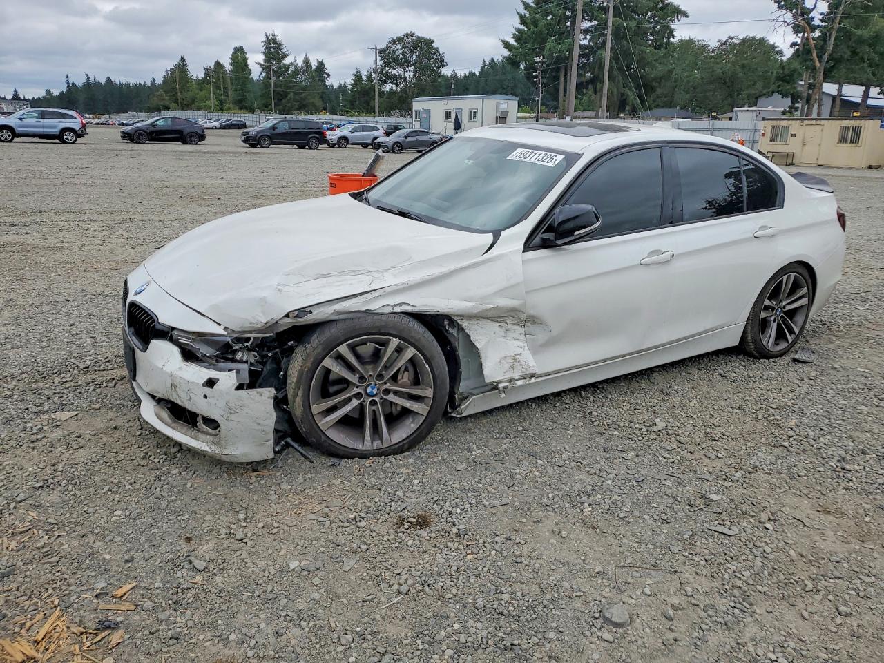 2014 BMW 3 Series 335i xDrive, VIN WBA3B9G56ENR90513 — Front end