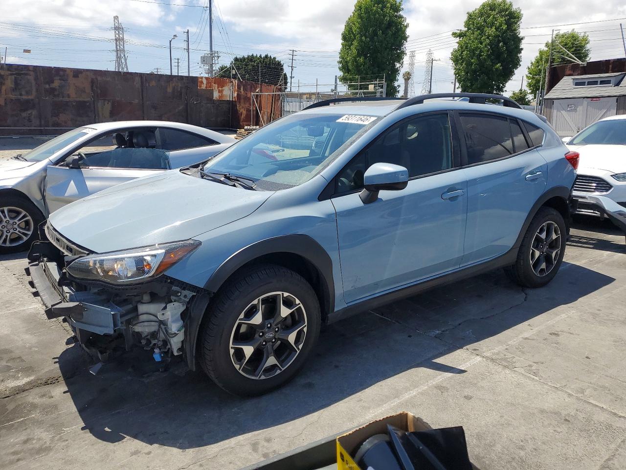 2020 Subaru Crosstrek Premium, VIN JF2GTAEC1L8226795 — Front end