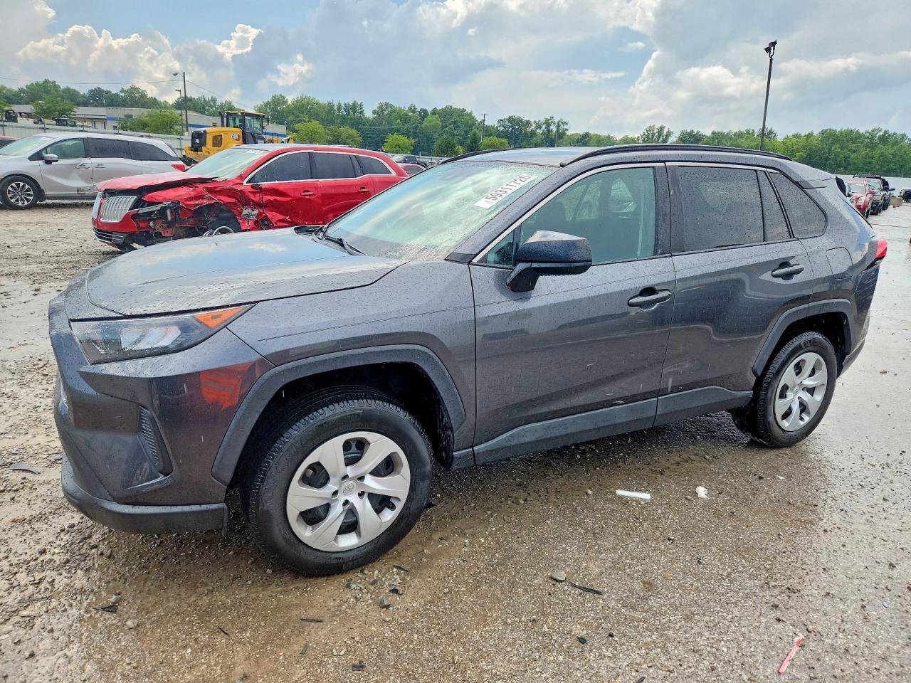 2020 Toyota RAV4 LE, VIN 2T3H1RFV8LC033885 — Rear end