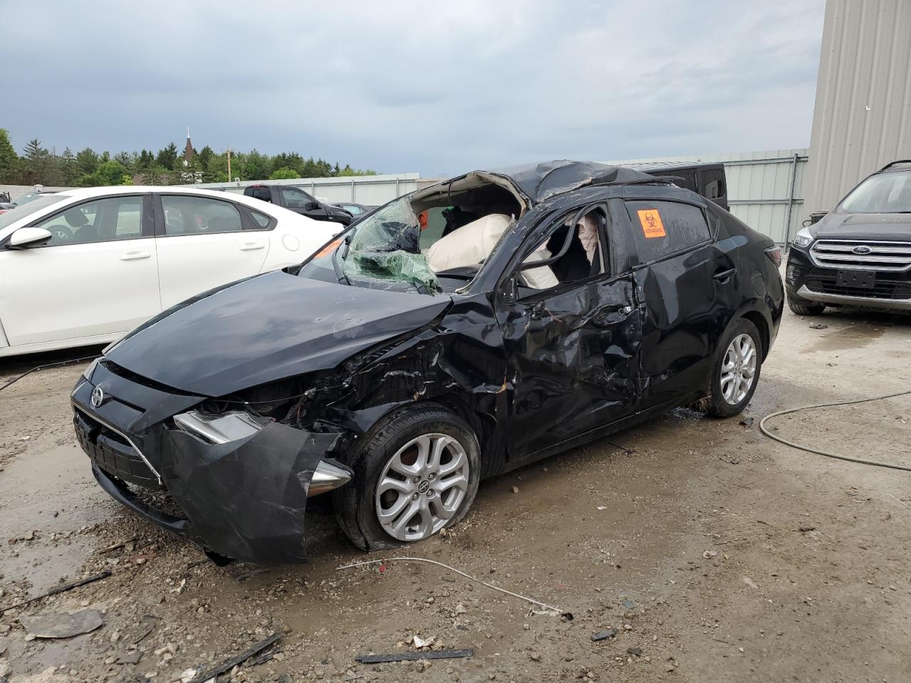 2016 Scion iA, VIN 3MYDLBZV9GY117497 — Rollover