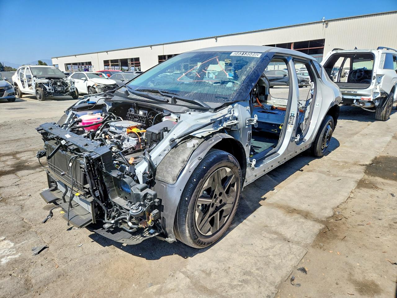 2025 Kia EV6 Wind, VIN 5XYC3DJC5SG014039 — Stripped