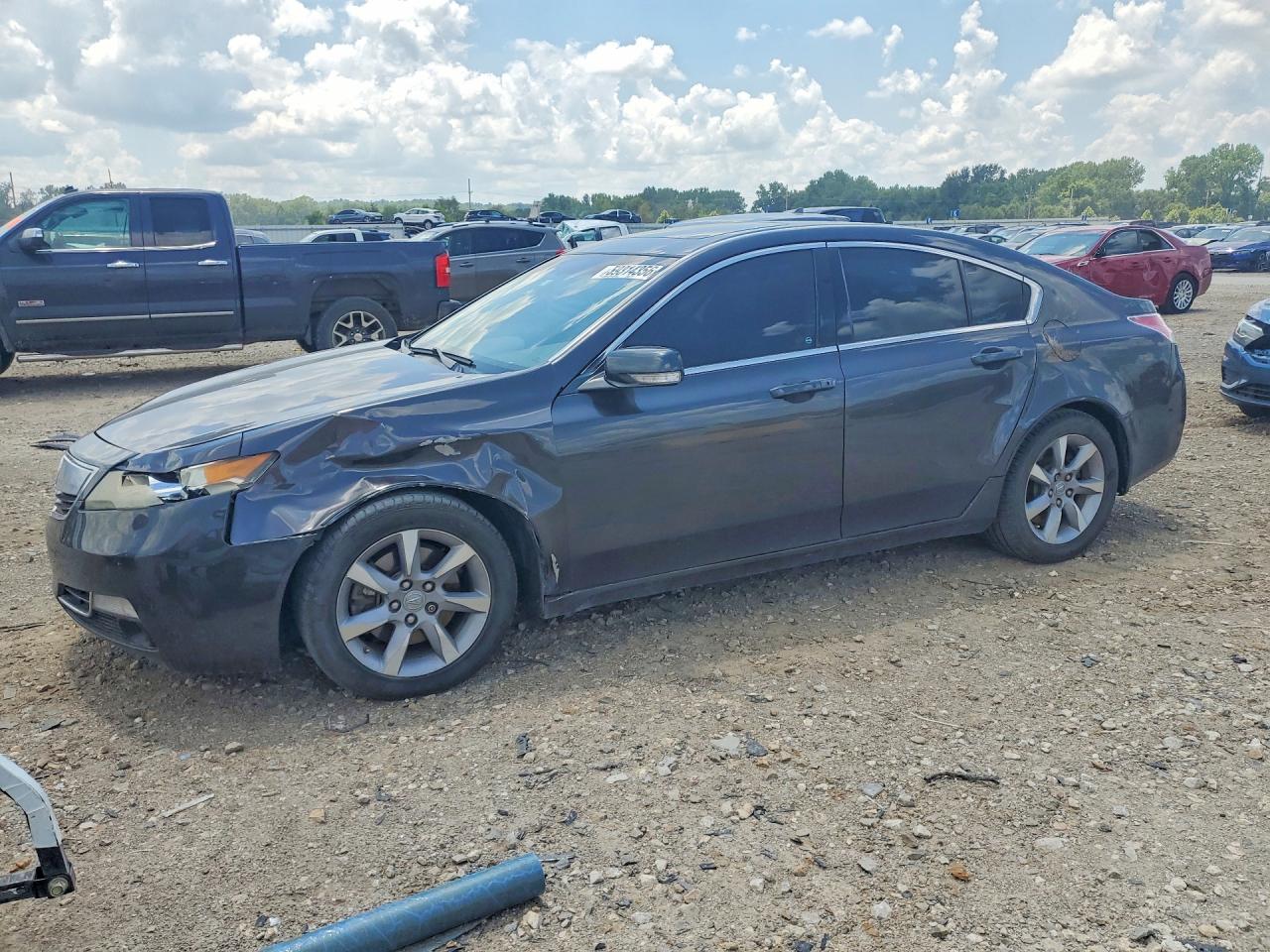 2012 Acura TL Technology, VIN 19UUA8F56CA035934 — Front end