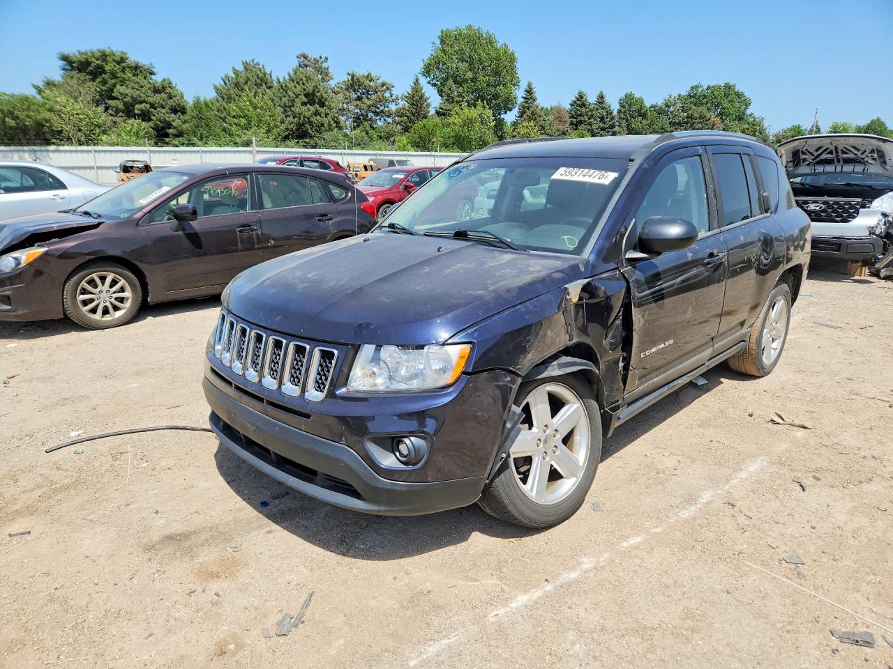 2011 Jeep Compass Limited, VIN 1J4NT5FB4BD140433 — Front end