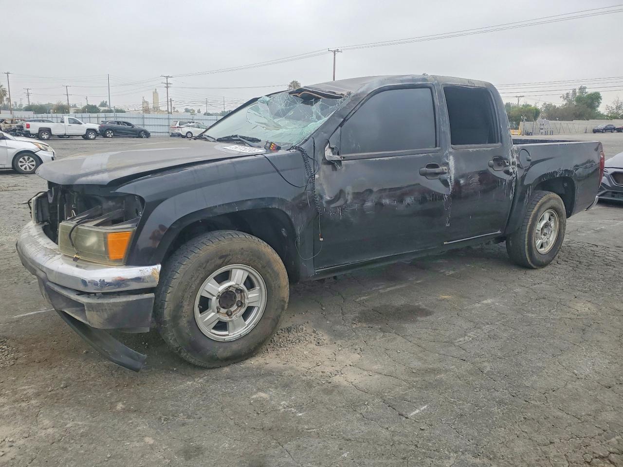 2004 GMC Canyon 1SC SLE Z85, VIN 1GTCS136348192986 — Опрокидывание