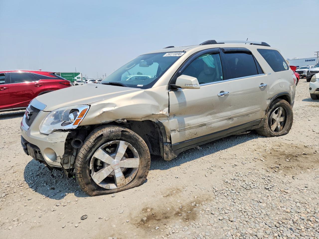 2012 GMC Acadia SLT1, VIN 1GKKVRED2CJ215988 — Front end