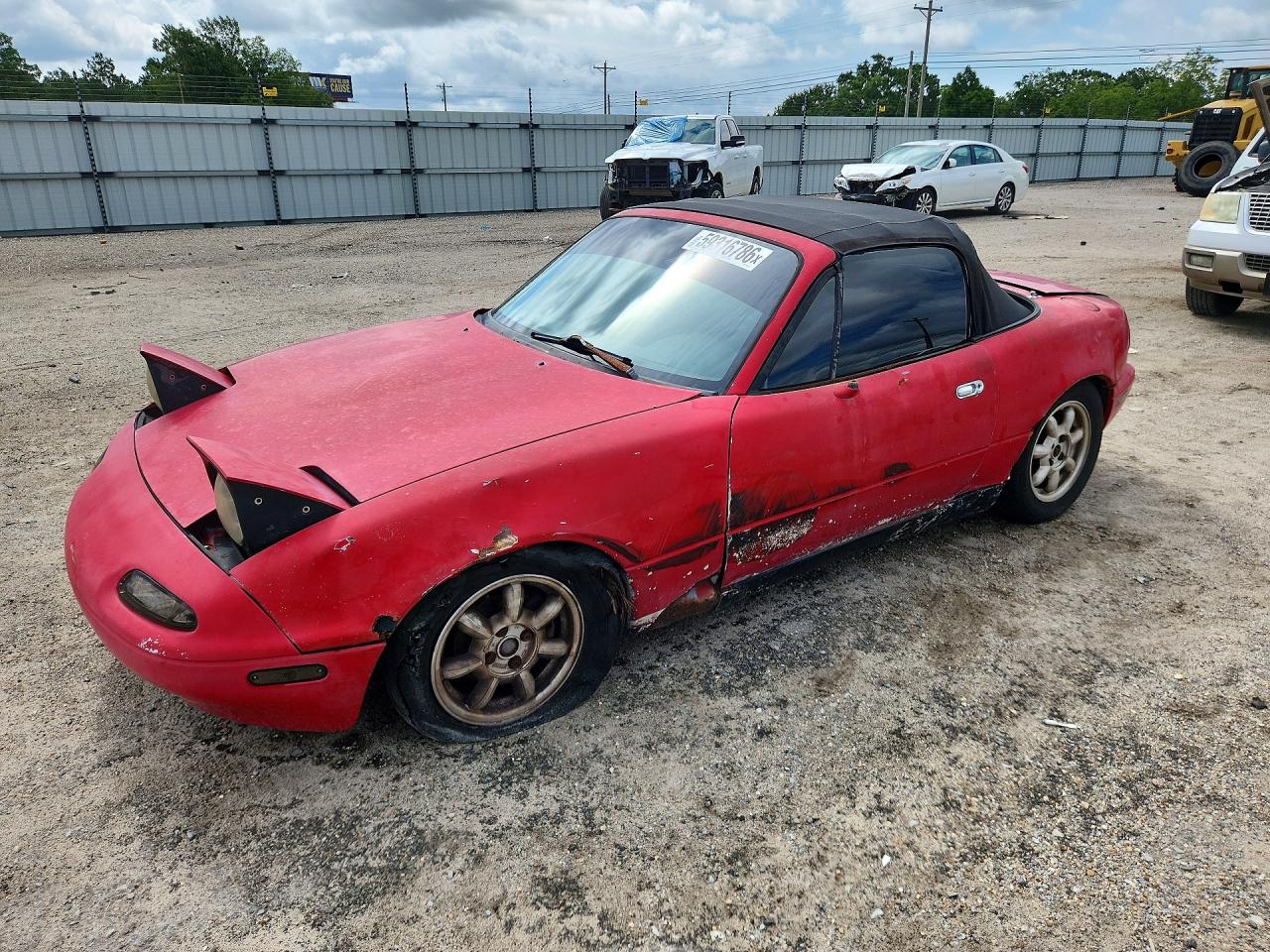 1990 Mazda MX-5 Miata, VIN JM1NA3515L0107443 — Зад