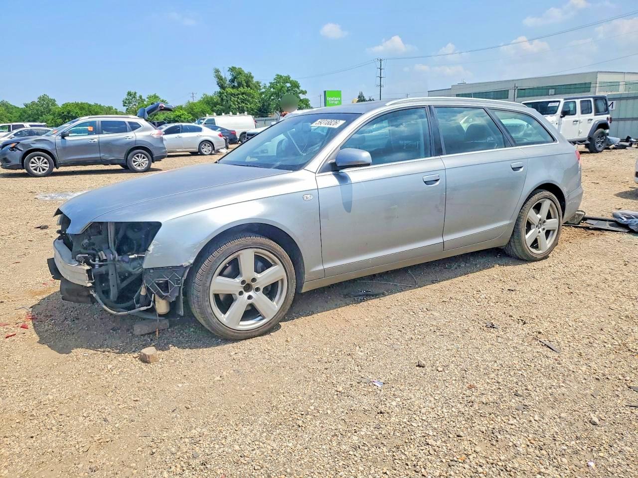 2008 Audi A6, VIN WAUKH74F78N065464 — Front end