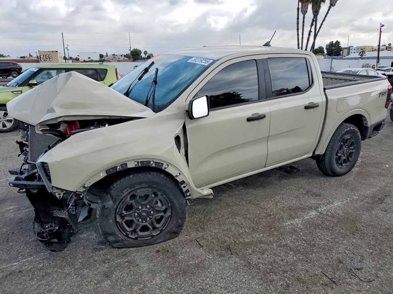 2025 Ford Ranger XLT, VIN 1FTER4HH7SLE13645 — Днище