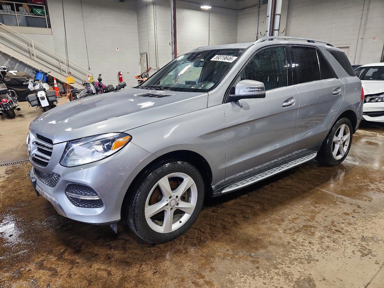 2016 Mercedes-Benz GLE 350, VIN 4JGDA5HBXGA782826 — Rear end