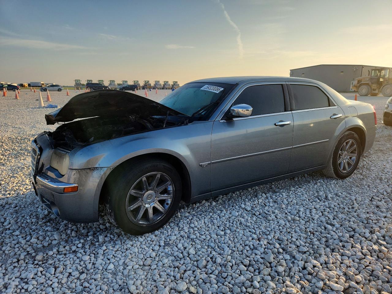 2006 Chrysler 300 C, VIN 2C3KA63H86H535094 — Engine fire