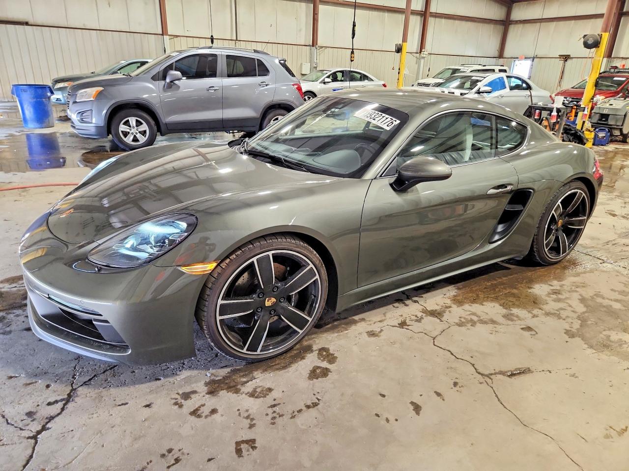 2021 Porsche 718 Cayman GTS 4.0, VIN WP0AD2A87MS281720 — Undercarriage