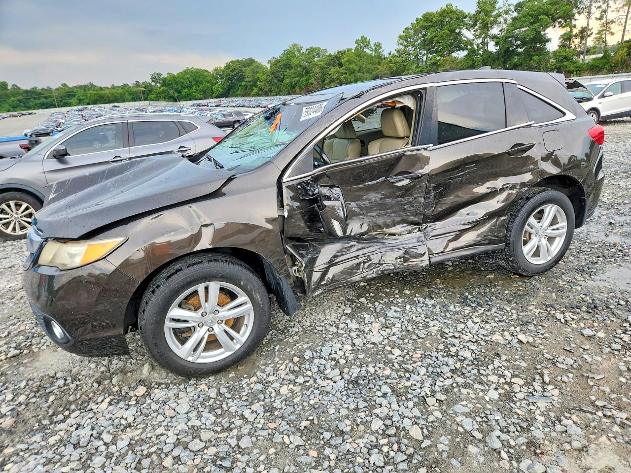 2014 Acura RDX Technology, VIN 5J8TB3H58EL007729 — Rollover