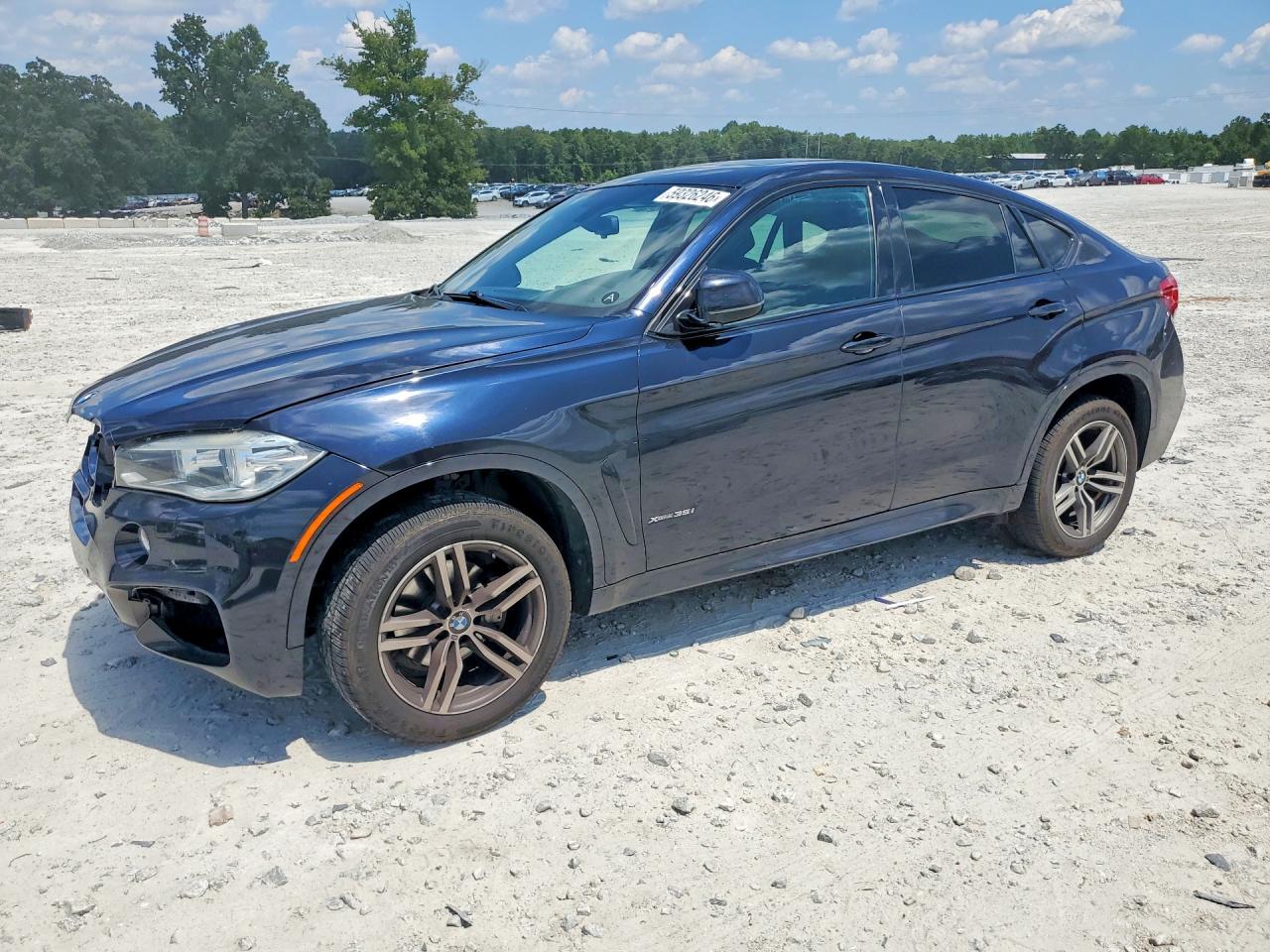 2016 BMW X6 xDrive35i, VIN 5UXKU2C58G0N79585 — Front end