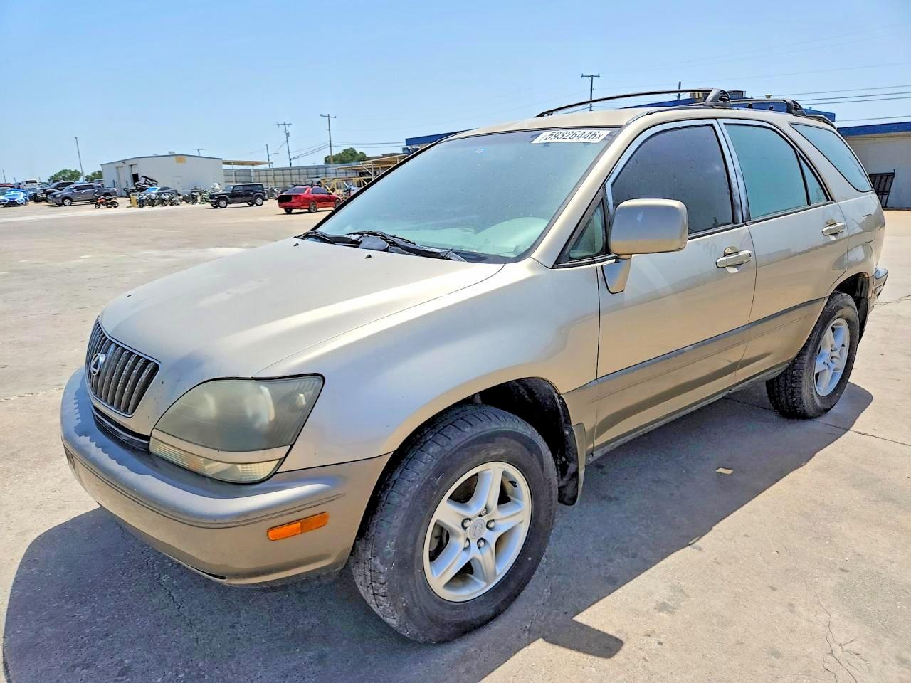 1999 Lexus RX 300, VIN JT6GF10U5X0035771 — Обычный износ