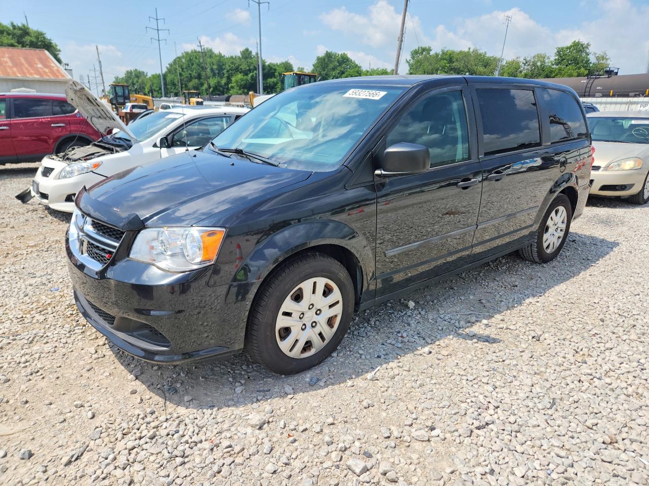 2014 Dodge Grand Caravan American Value, VIN 2C4RDGBG1ER275792 — Rear end