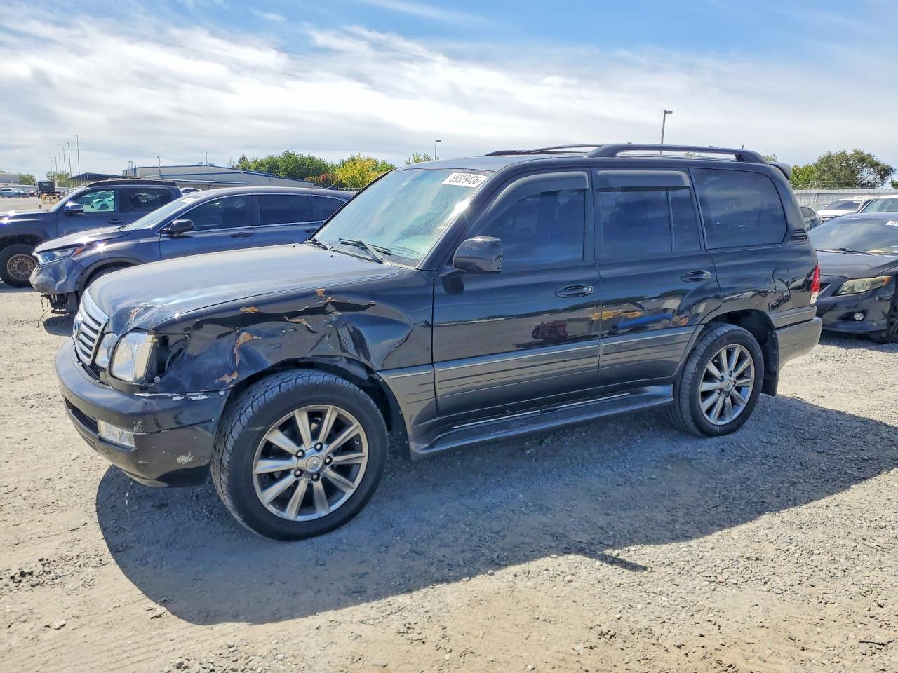 2007 Lexus LX 470, VIN JTJHT00W974028653 — Water / flood