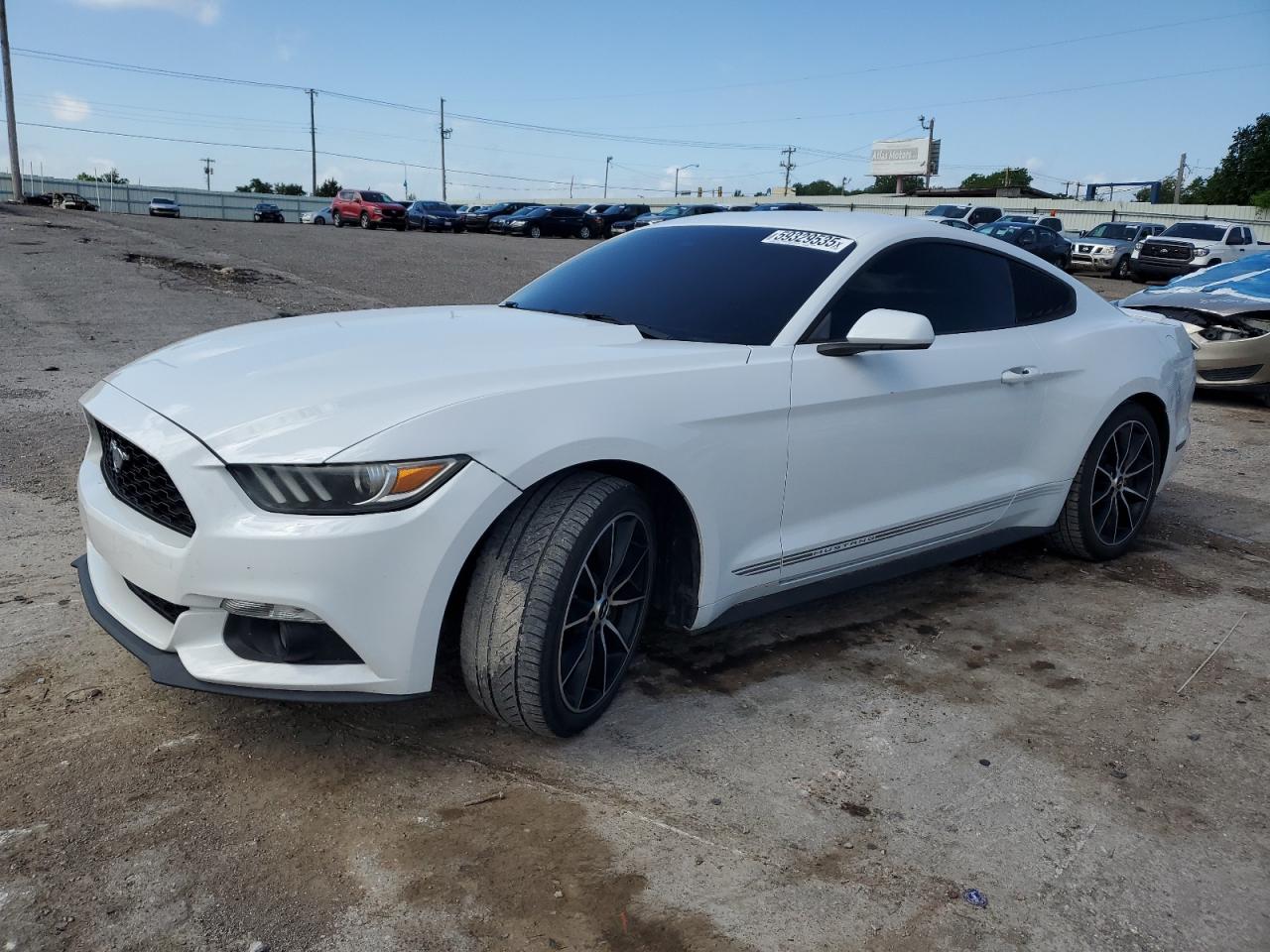 2016 Ford Mustang EcoBoost, VIN 1FA6P8TH6G5333344 — Side