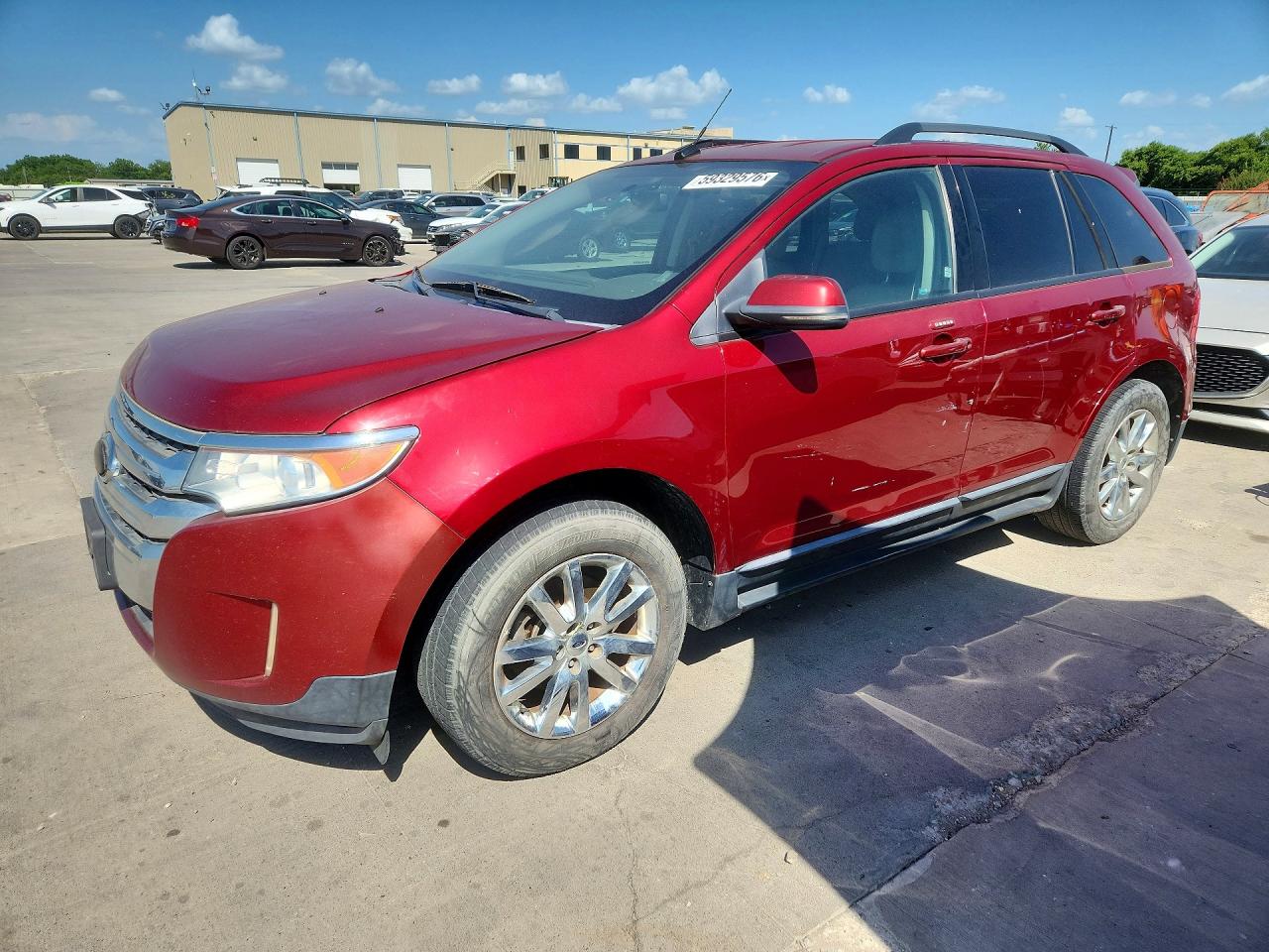 2013 Ford Edge SEL, VIN 2FMDK3J94DBB37016 — Minor dents and scratches