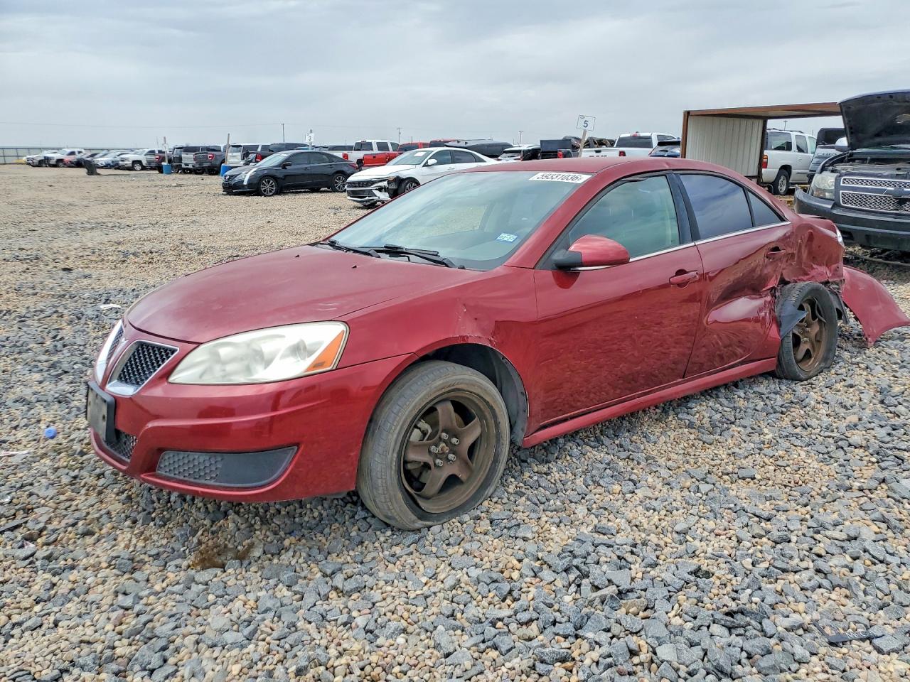 2010 Pontiac G6 1SA, VIN 1G2ZA5E01A4136016 — Rear end