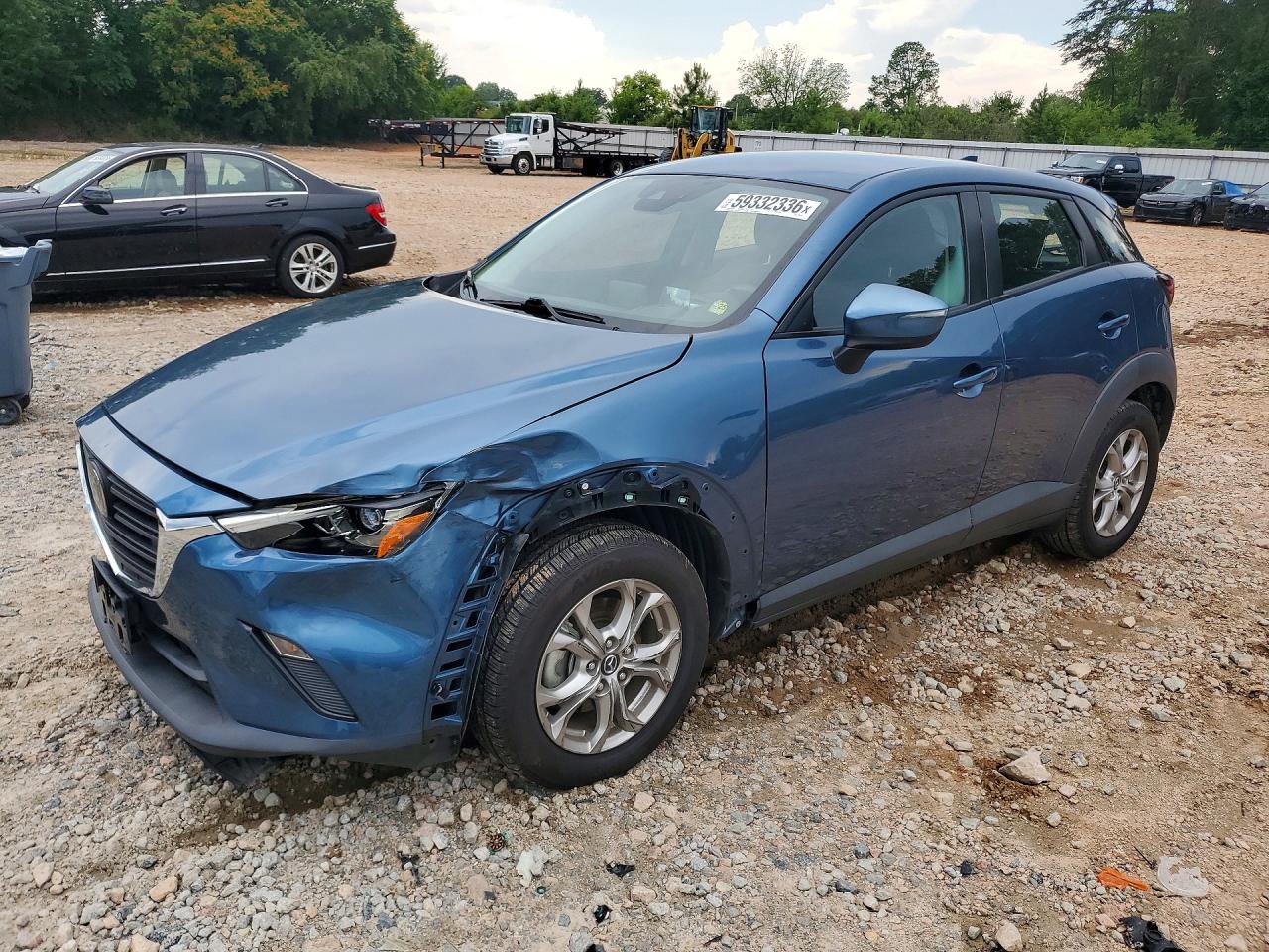 2019 Mazda CX-3 Sport, VIN JM1DKFB79K1420913 — Front end