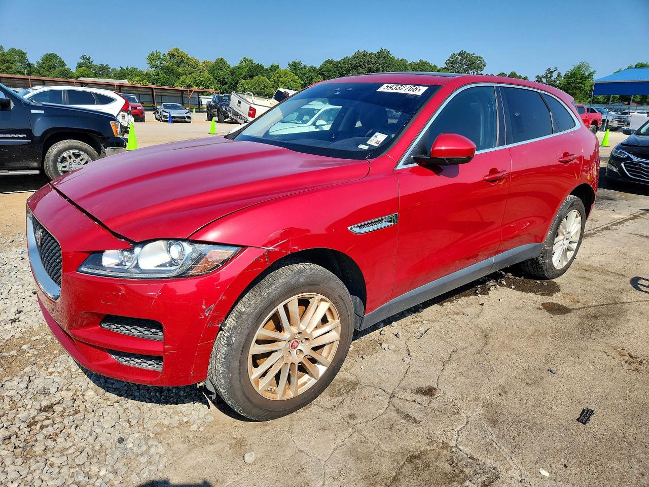 2020 Jaguar F-Pace 30t Prestige, VIN SADCK2GX9LA634769 — Front end