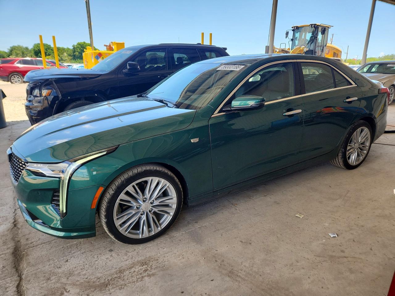 2025 Cadillac CT4 Premium Luxury, VIN 1G6DB5RK9S0102383 — Side