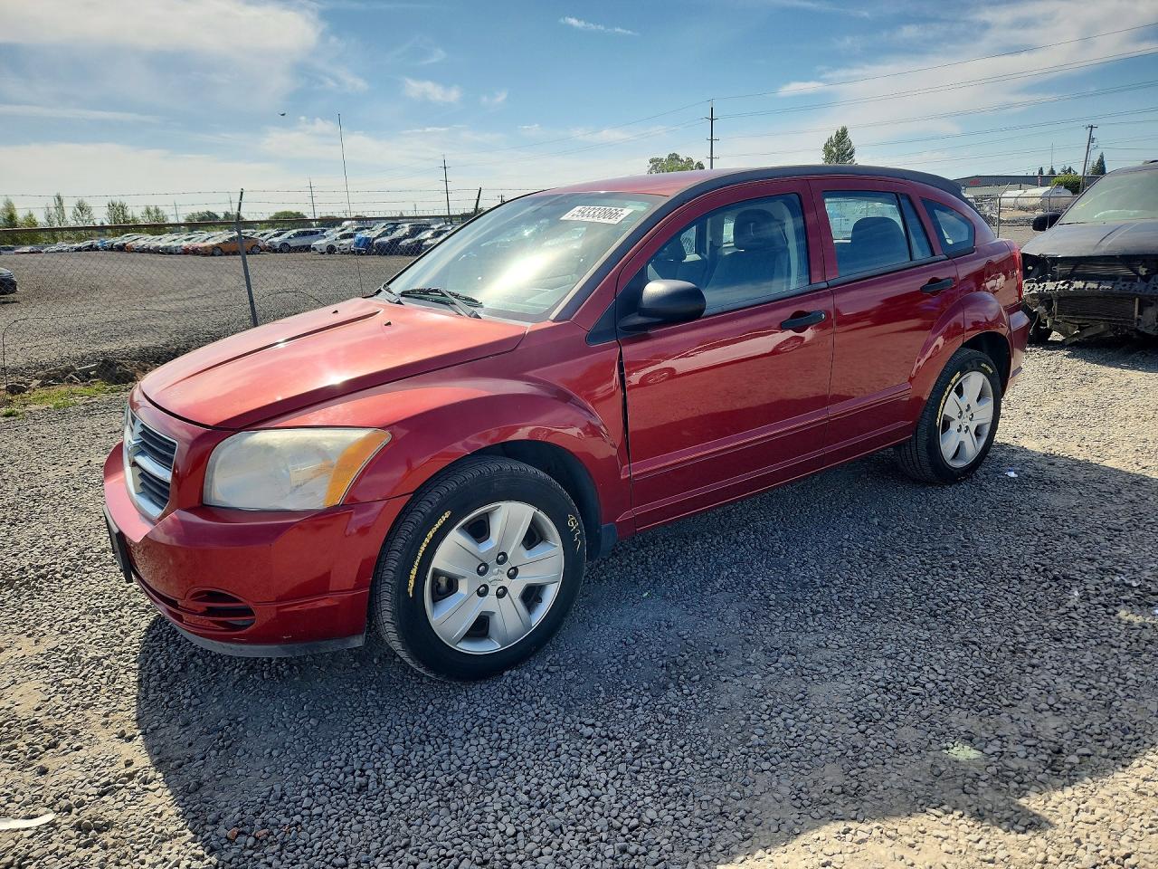 2007 Dodge Caliber SXT, VIN 1B3HB48B57D162432 — Перед