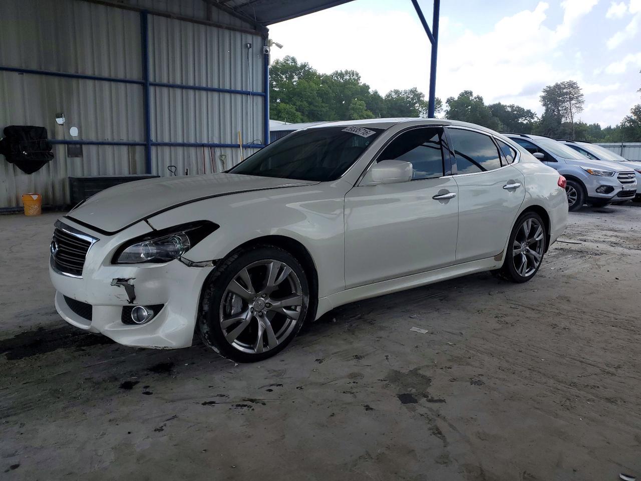 2012 Infiniti M, VIN JN1BY1AP7CM333704 — Front end