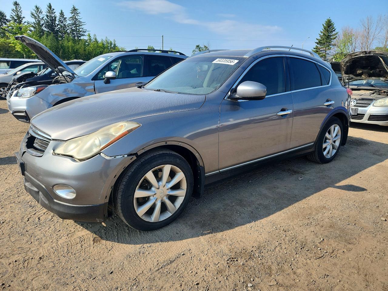 2012 Infiniti EX Journey, VIN JN1AJ0HR6CM451373 — Front end