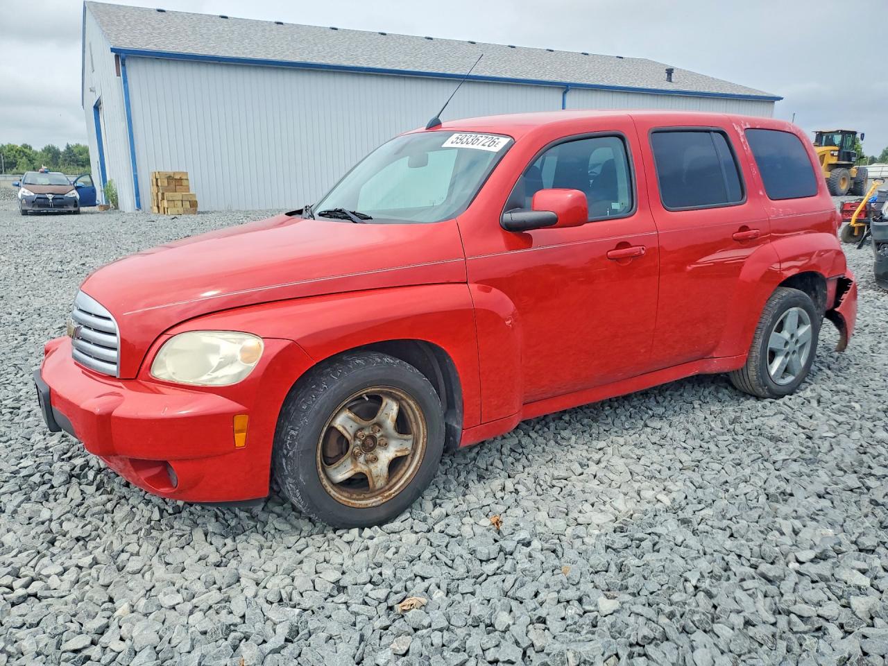 2010 Chevrolet HHR 1LT, VIN 3GNBABDB6AS637490 — Rear end