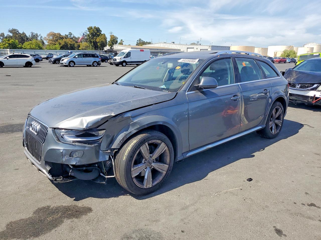 2013 Audi allroad A4 Premium Plus, VIN WA1UFAFL5DA062821 — Vandalism