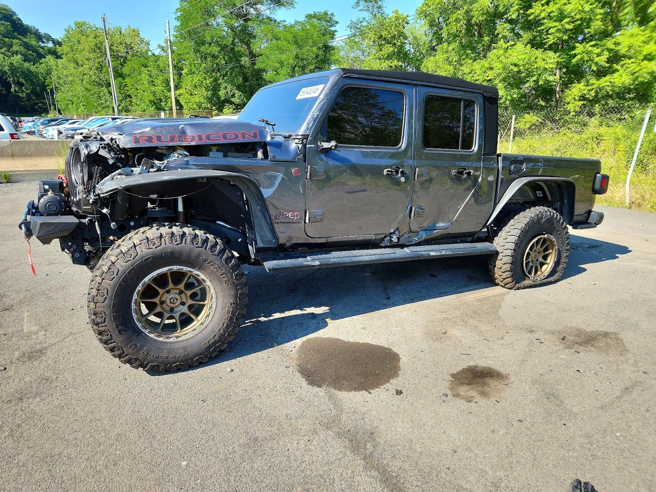 2023 Jeep Gladiator Rubicon, VIN 1C6JJTBG0PL516131 — Side