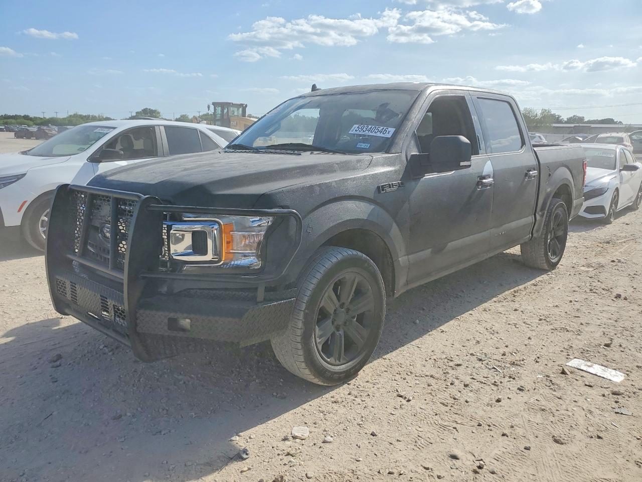 2020 Ford F-150 XLT, VIN 1FTEW1CP0LKD87273 — Front end