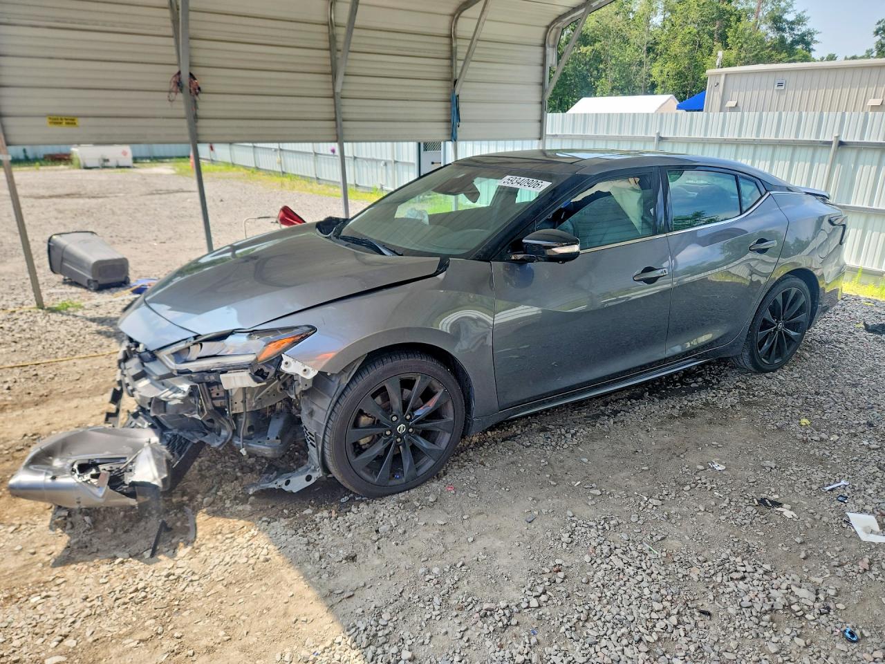 2022 Nissan Maxima SR, VIN 1N4AA6EV8NC503165 — Перед