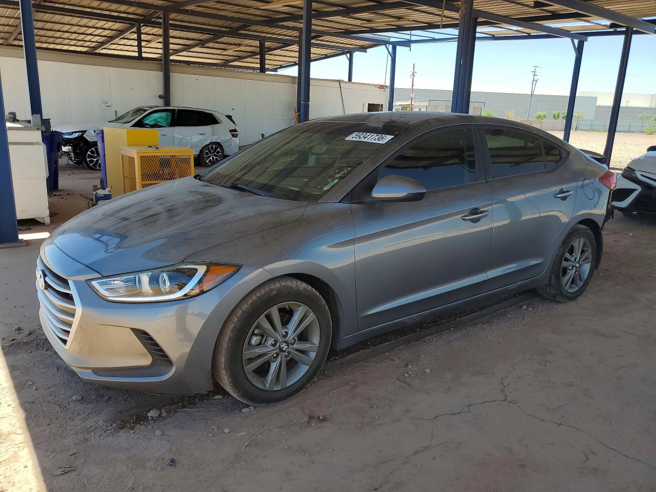 2018 Hyundai Elantra SEL, VIN 5NPD84LF6JH394464 — Side