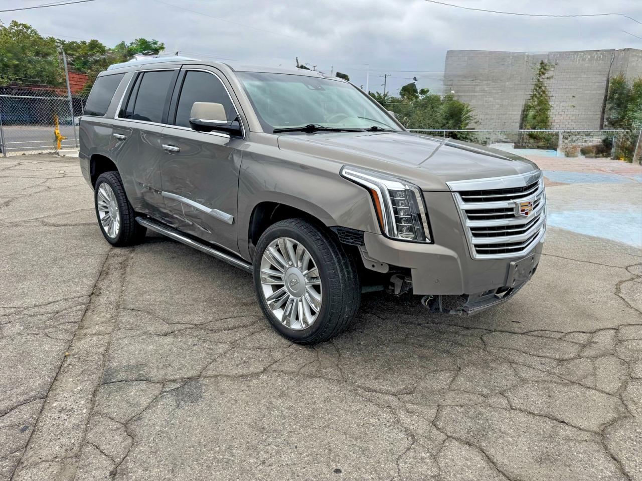 2019 Cadillac Escalade Platinum, VIN 1GYS3DKJ7KR173584 — Prior damage history