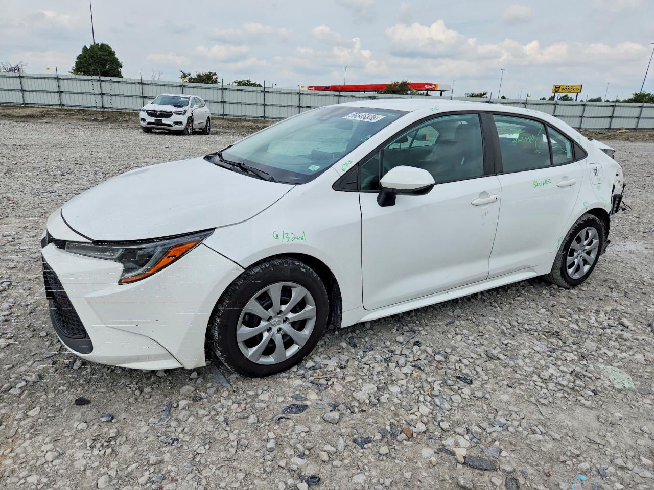 2021 Toyota Corolla LE, VIN 5YFEPMAE0MP190509 — Rear end