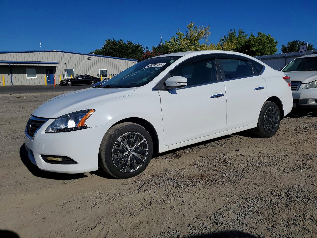 2015 Nissan Sentra S, VIN 3N1AB7AP2FY242230 — Side
