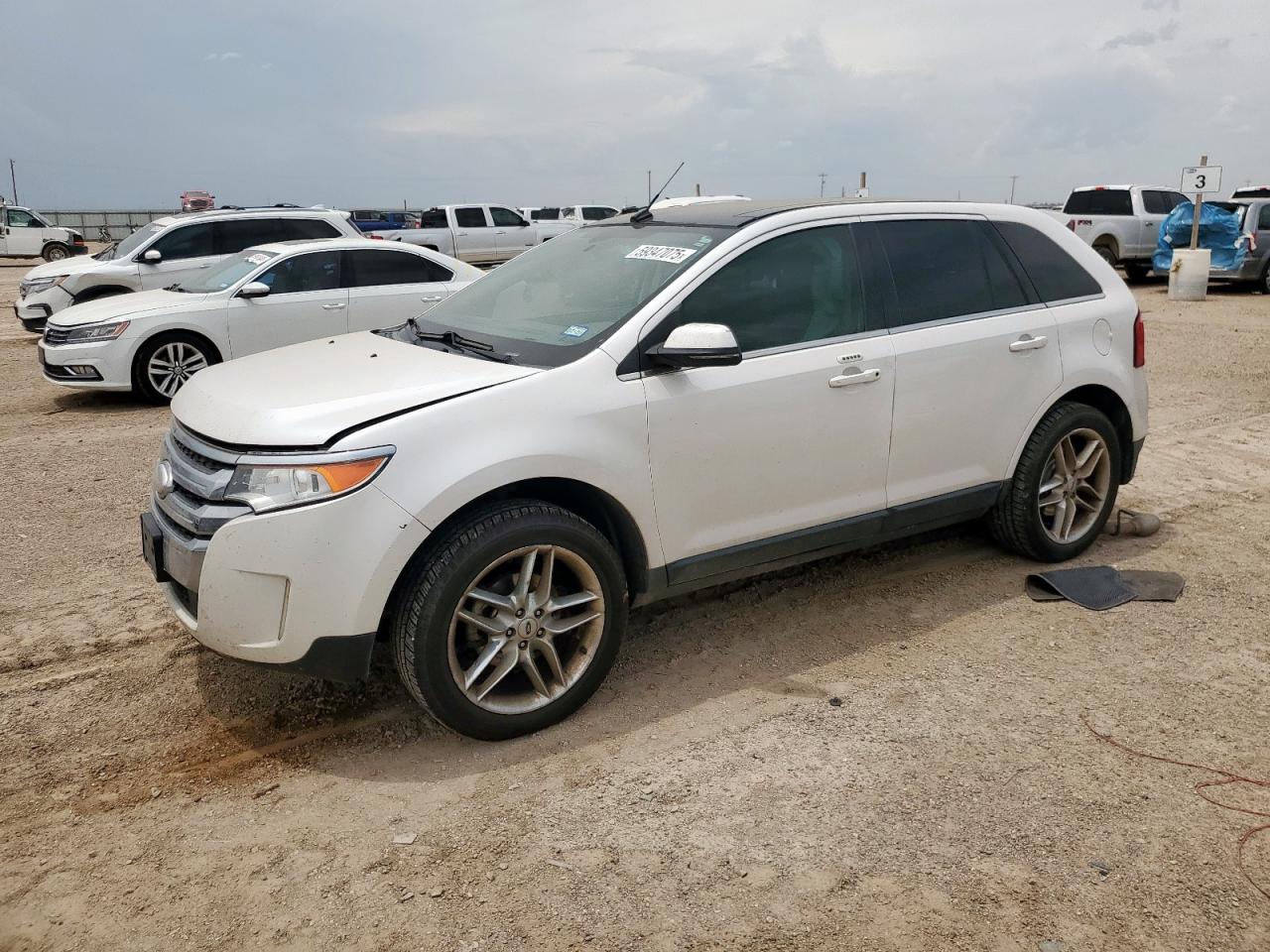 2013 Ford Edge Limited, VIN 2FMDK3KC2DBB29734 — Side