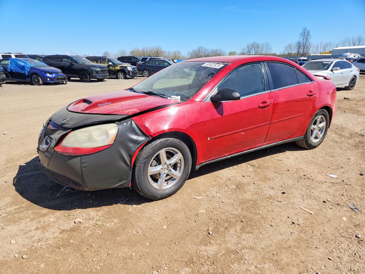 2006 Pontiac G6, VIN 1G2ZF55BX64201407 — Front end