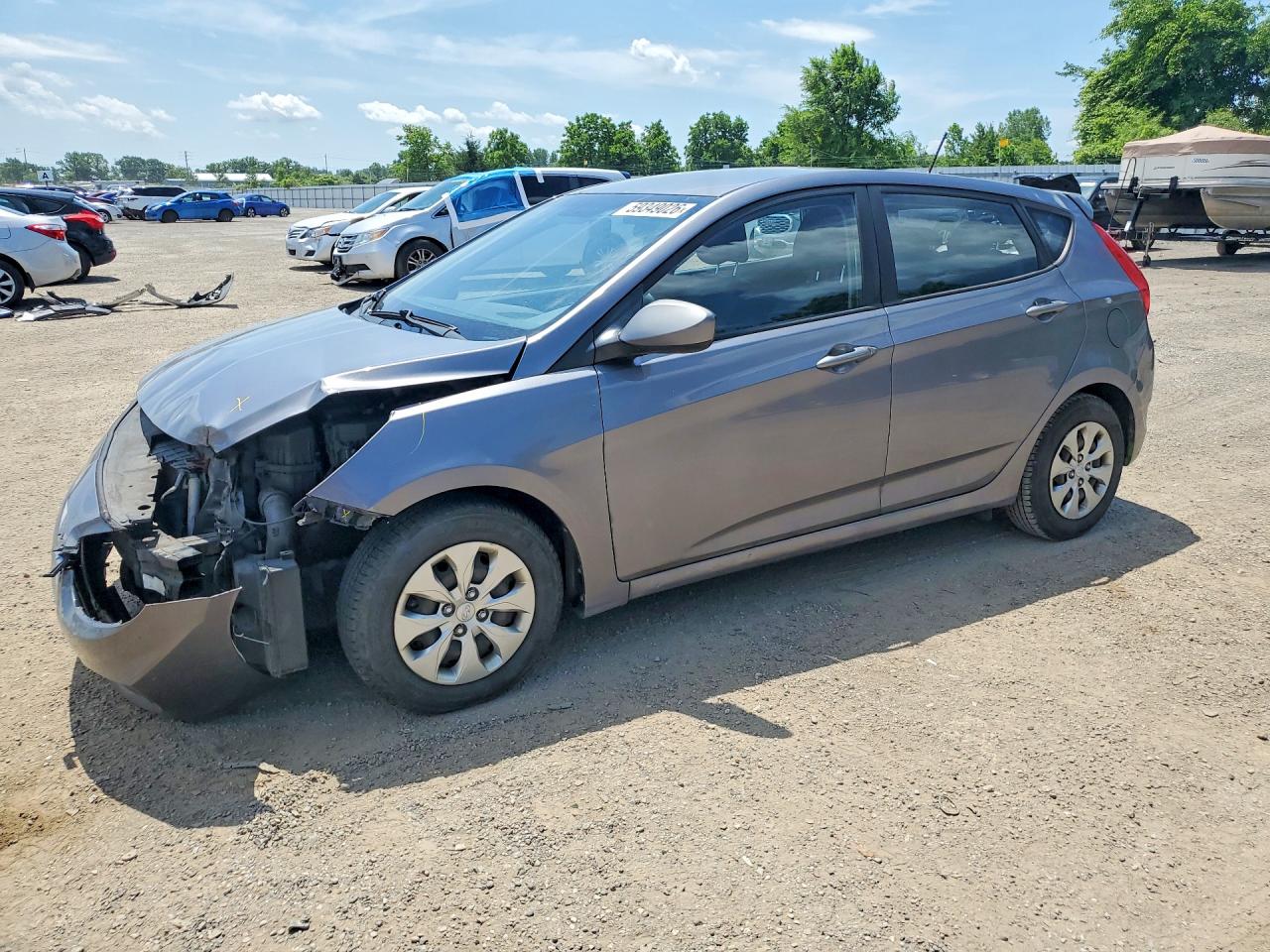 2015 Hyundai Accent GS, VIN KMHCT5AE3FU218345 — Перед