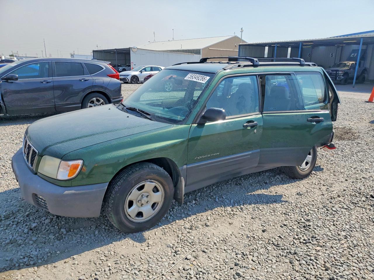 2002 Subaru Forester L, VIN JF1SF63582H726376 — Зад