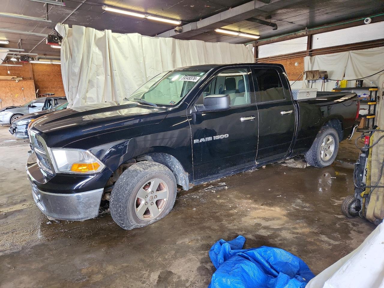 2012 Ram 1500 SLT, VIN 1C6RD7GP0CS127712 — Frame damage