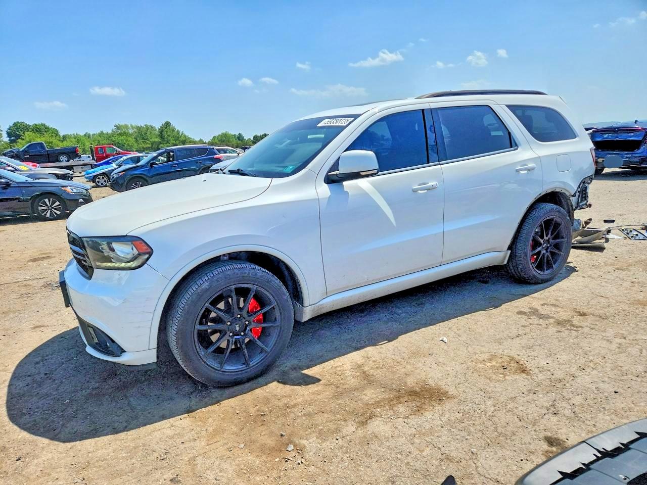 2017 Dodge Durango GT, VIN 1C4RDJDG7HC698061 — Зад