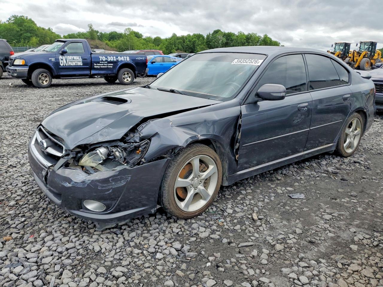 2008 Subaru Legacy GT Limited, VIN 4S3BL676786207930 — Перед
