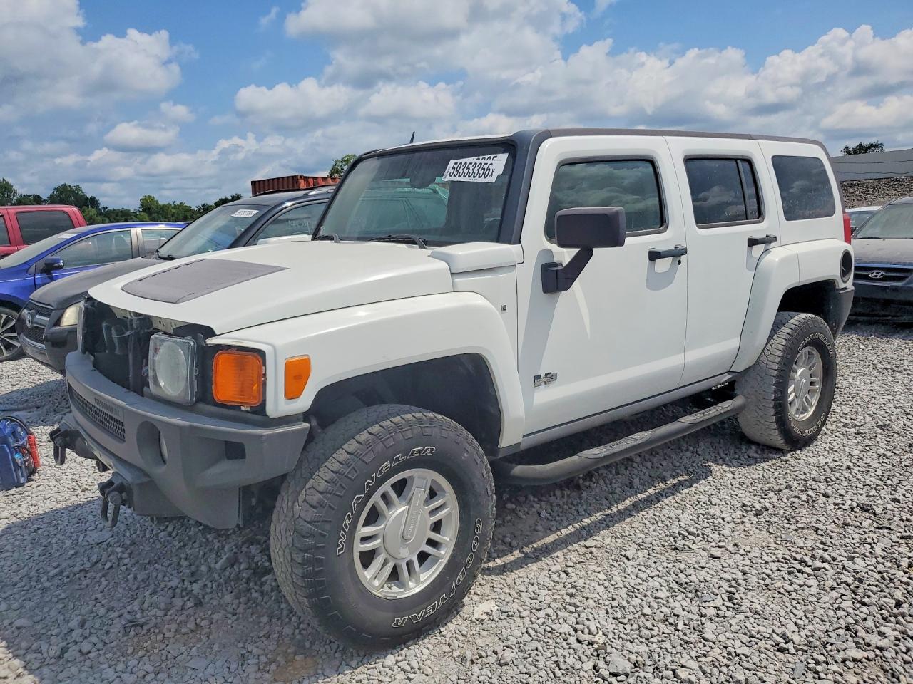 2006 Hummer H3, VIN 5GTDN136168310959 — Vandalism