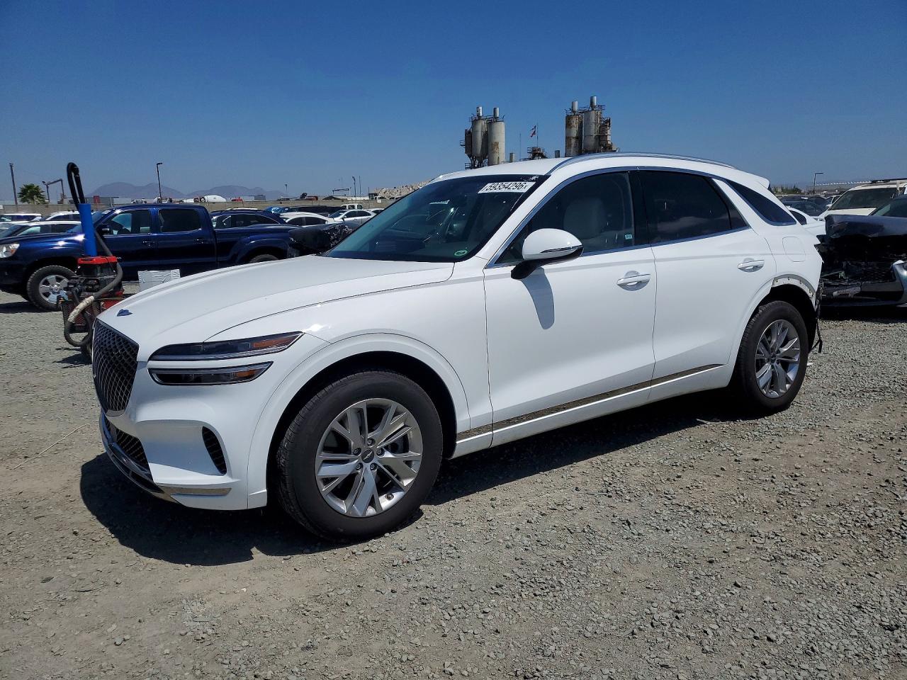 2023 Genesis GV70 2.5T, VIN KMUMADTB4PU139048 — Rear end